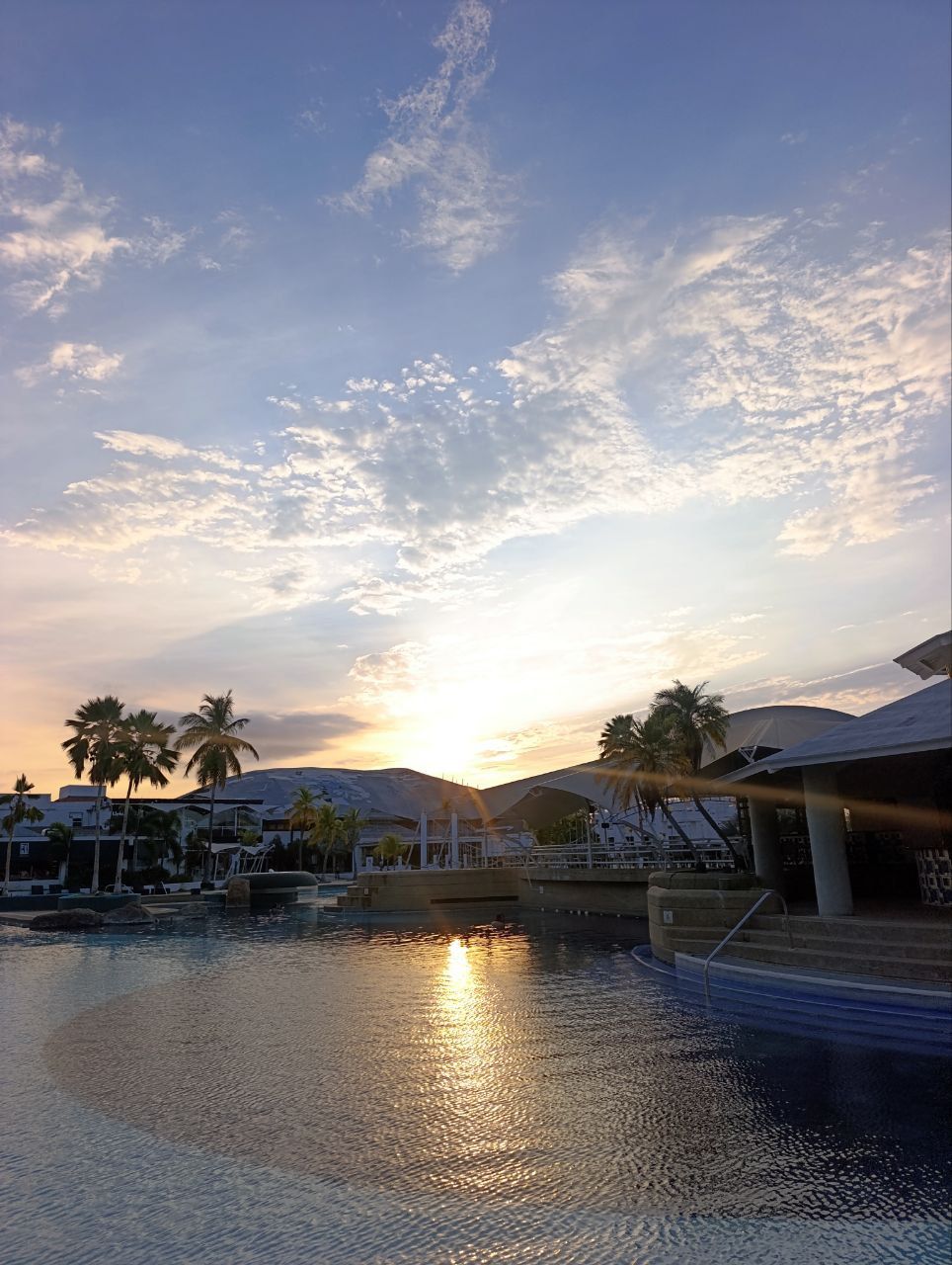 Atardecer en el Hotel Maremares